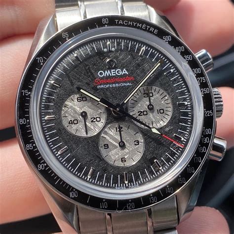 omega meteorite dial watch